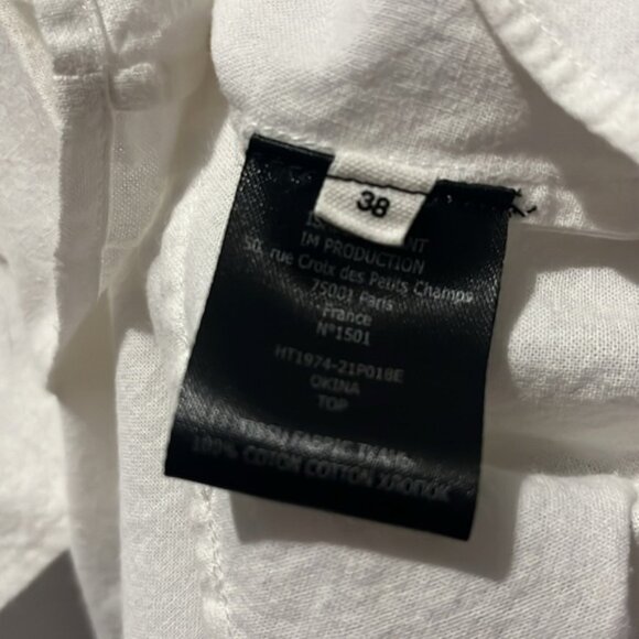 Isabel marant Okina white button 38 - Picture 8 of 8